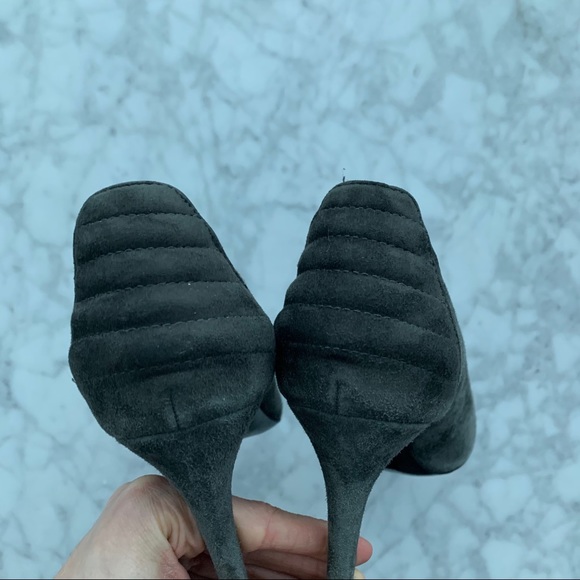 Maje grey suede heels - Picture 6 of 8